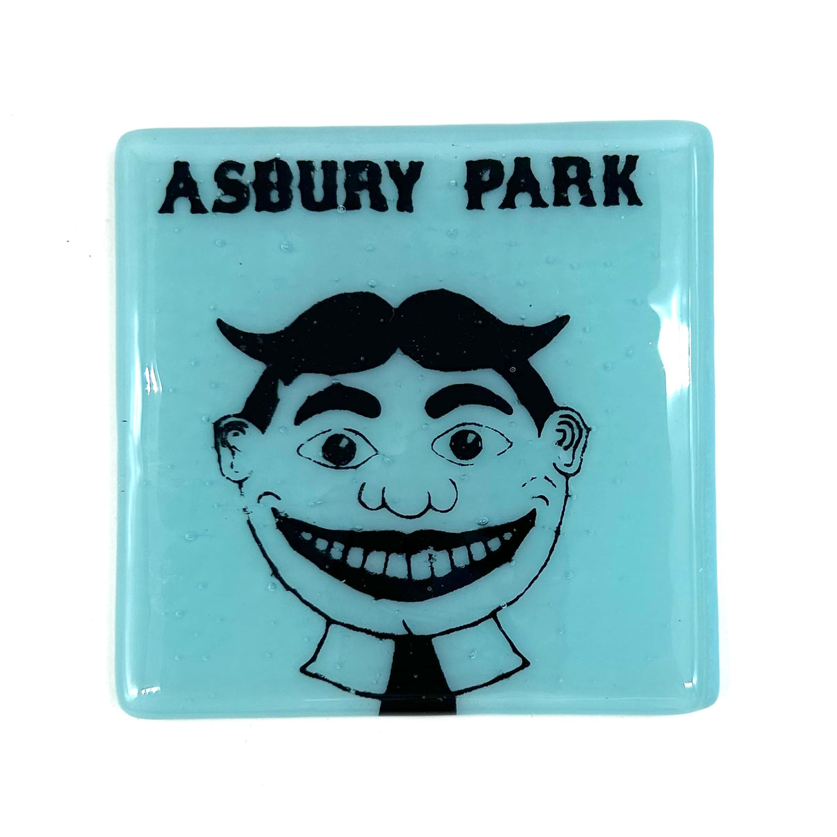New Jersey Tillie from Asbury Park 4" Single Coaster (or 4.5" Catch-all Dish) - made to order