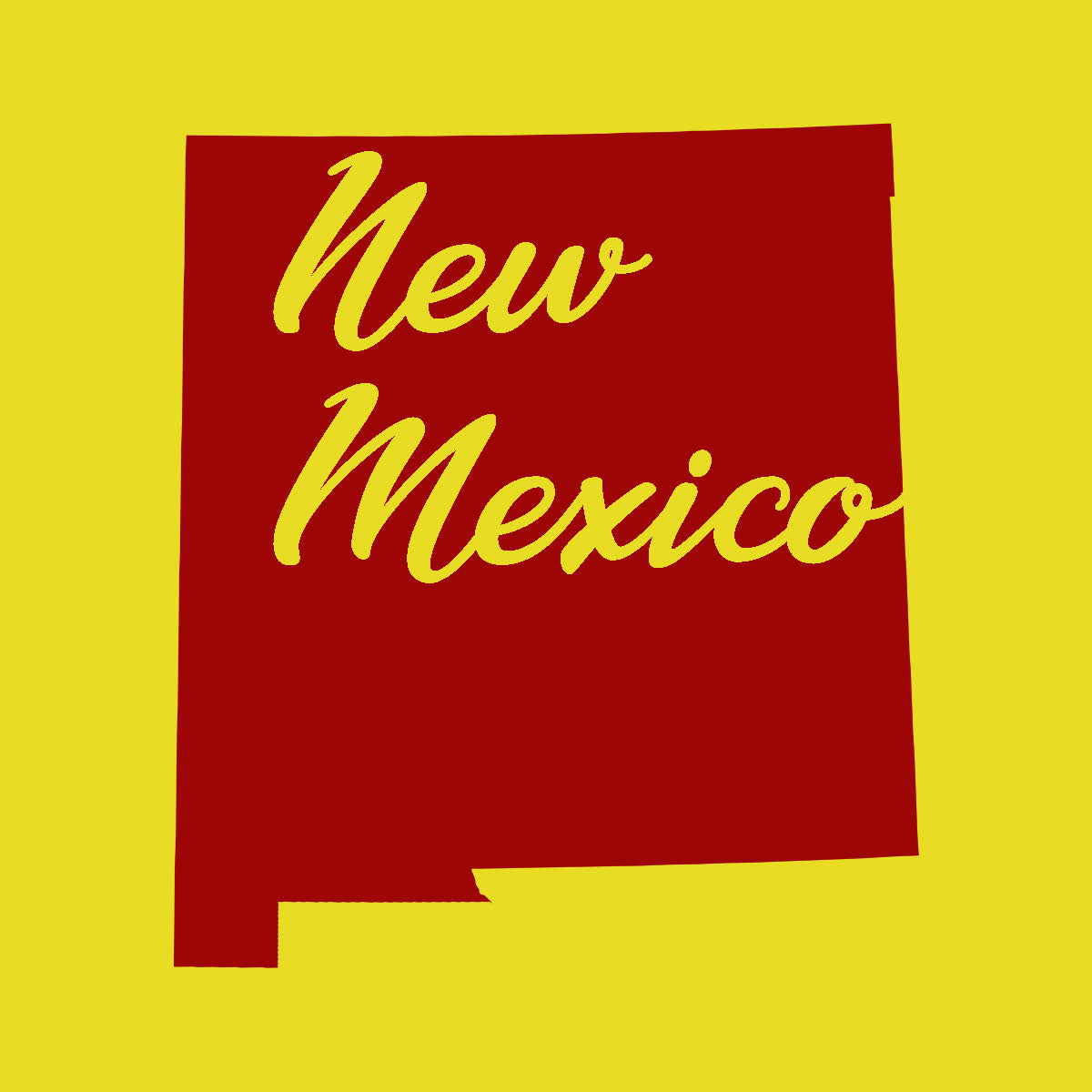 US States Fused Glass 4" Single Coaster - Rainbow Pride or Single Color Background - made to order