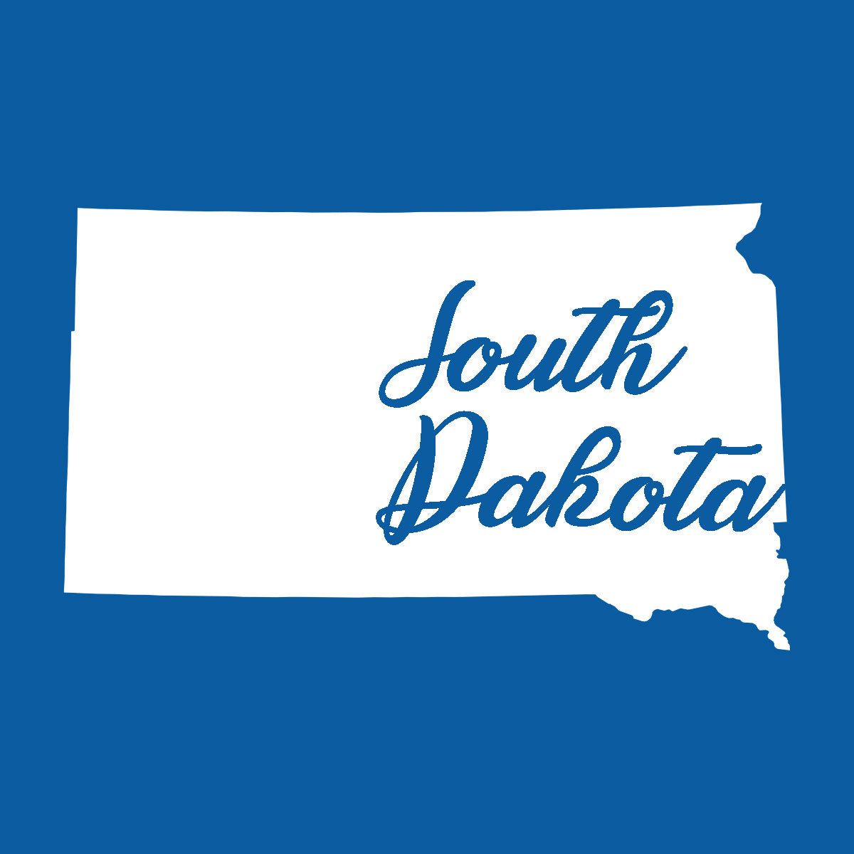 US States Fused Glass 4" Single Coaster - Rainbow Pride or Single Color Background - made to order