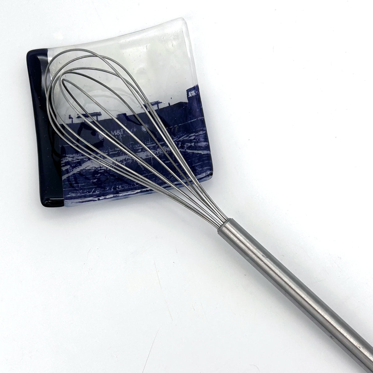 Baltimore M&T Stadium 4.5" Handmade Fused Glass Catch-all Dish - made to order