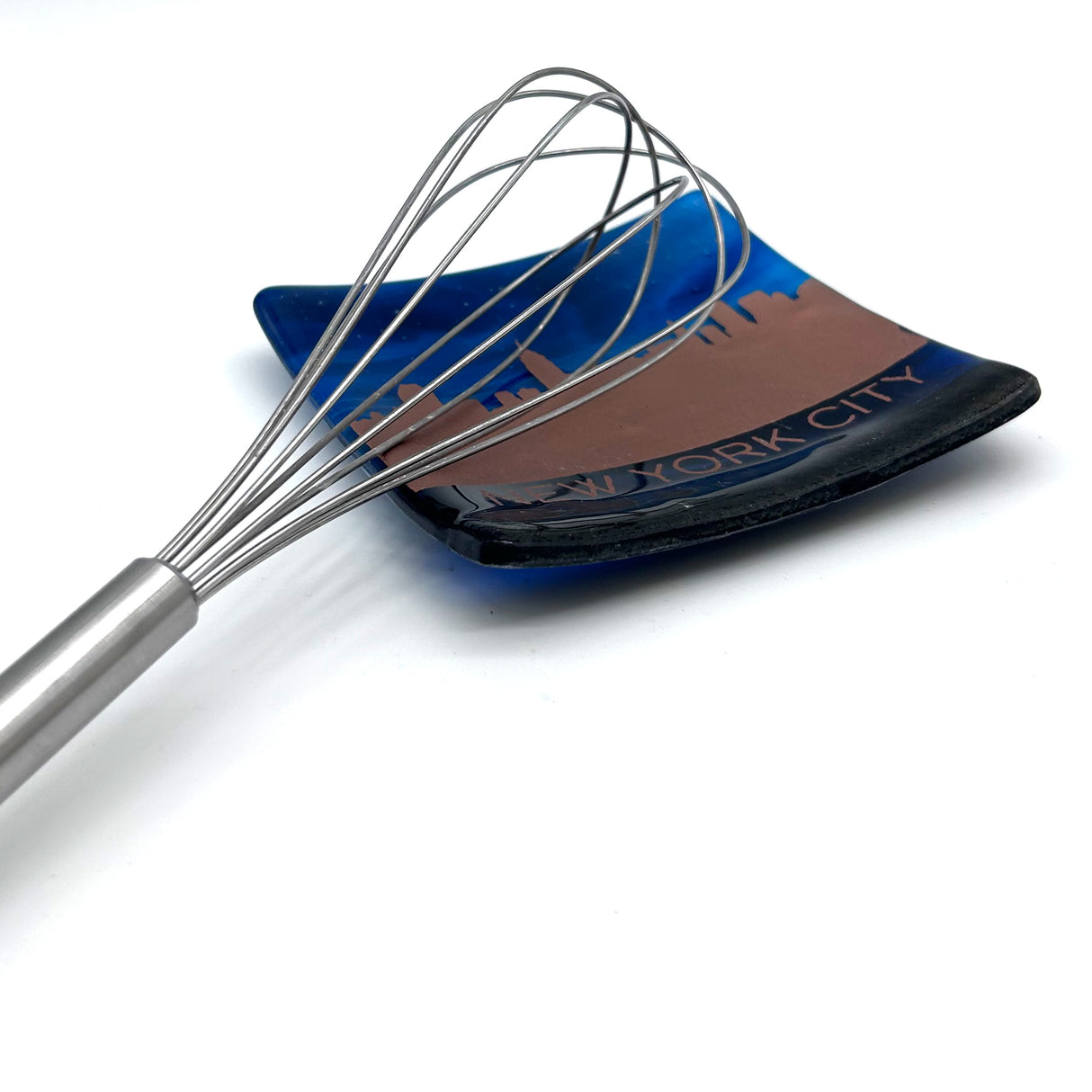 New York City Skyline Fused Glass Catch-all Dish - made to order