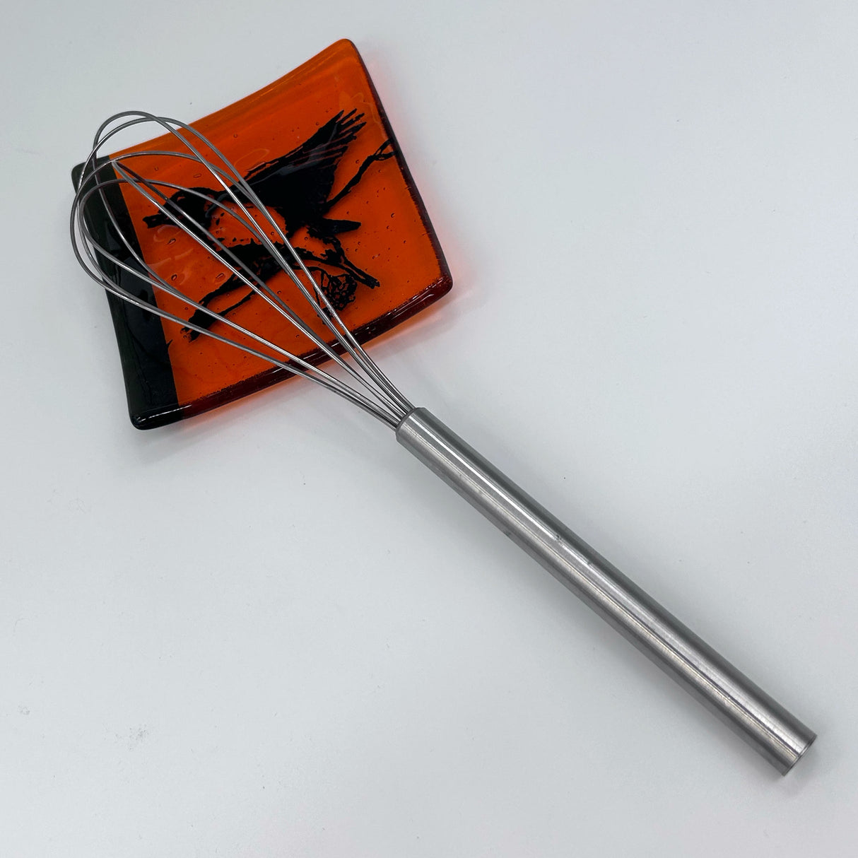 Birds | Robin 4.5" Handmade Fused Glass Catch-all Dish