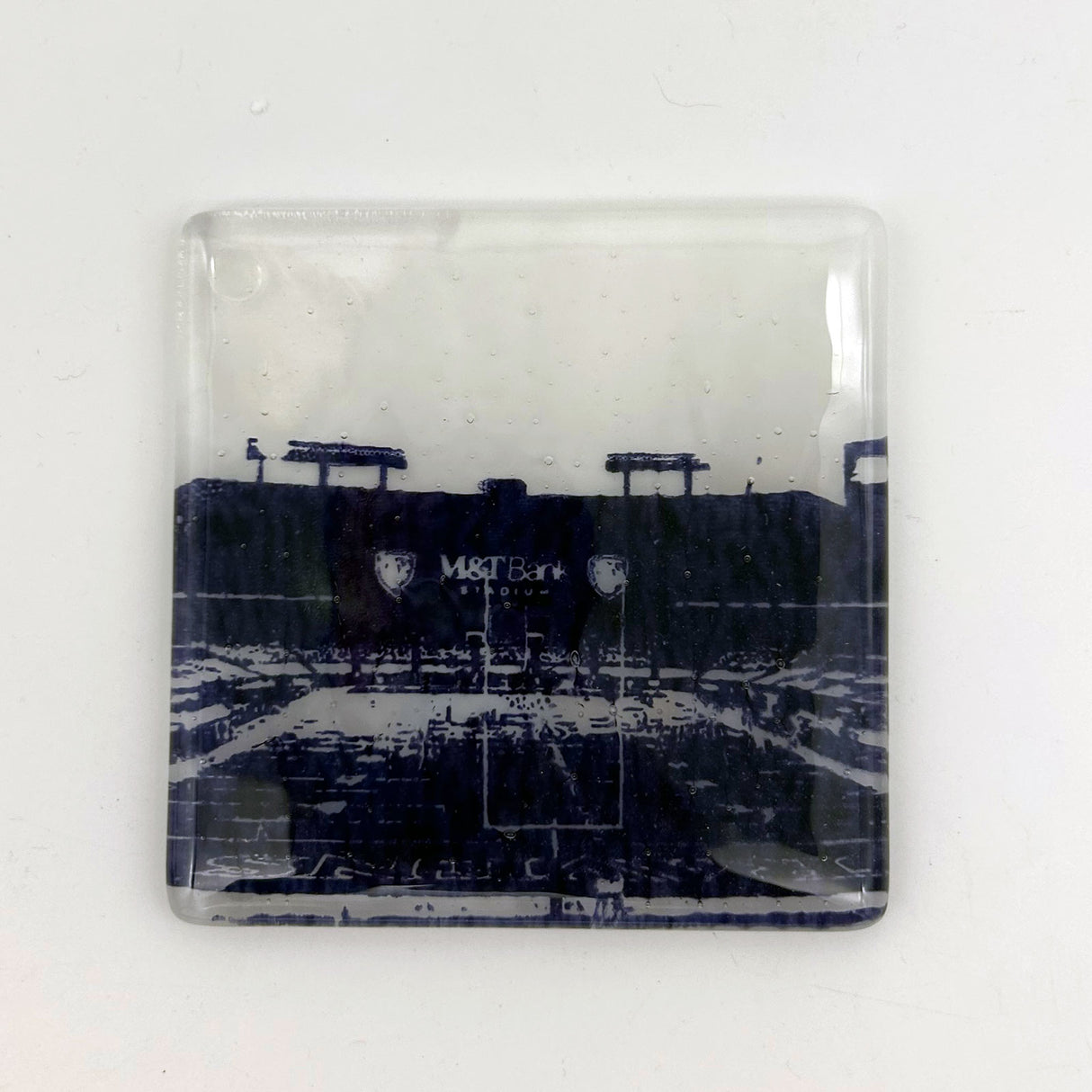 Baltimore M&T Bank Stadium Fused Glass 4" Single Coaster