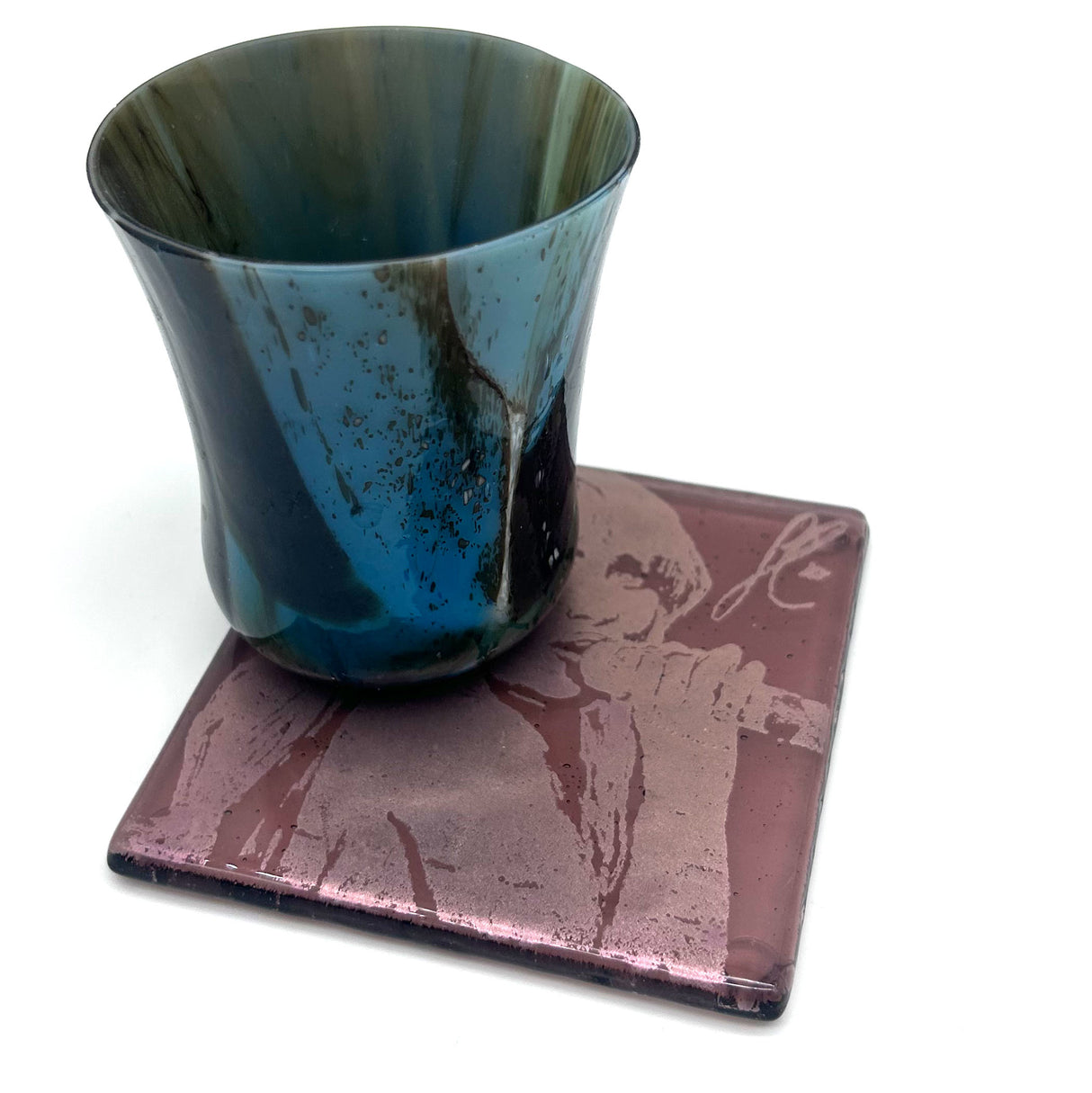 Sabrina Carpenter Handmade 4" Fused Glass Single Coaster