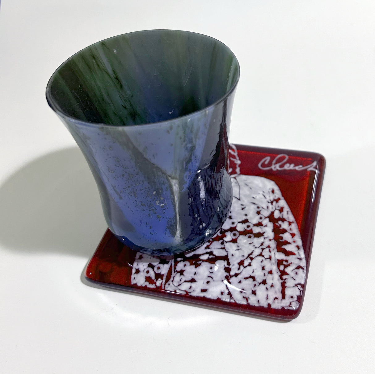 Cheech Marin Fused Glass 4" Single Coaster