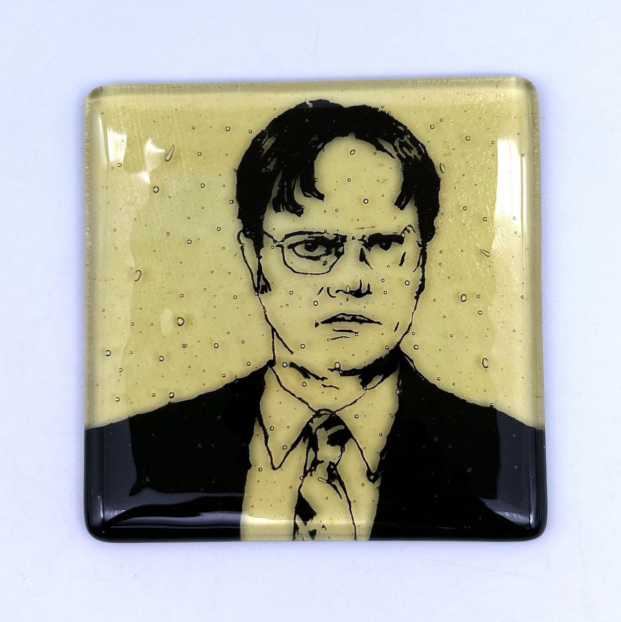 The Office - Dwight Schrute Actor Rainn Wilson Single Coaster - discontinued