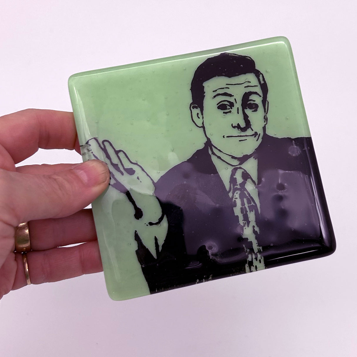 The Office - Michael Scott Actor Steve Carell Single Coaster - discontinued