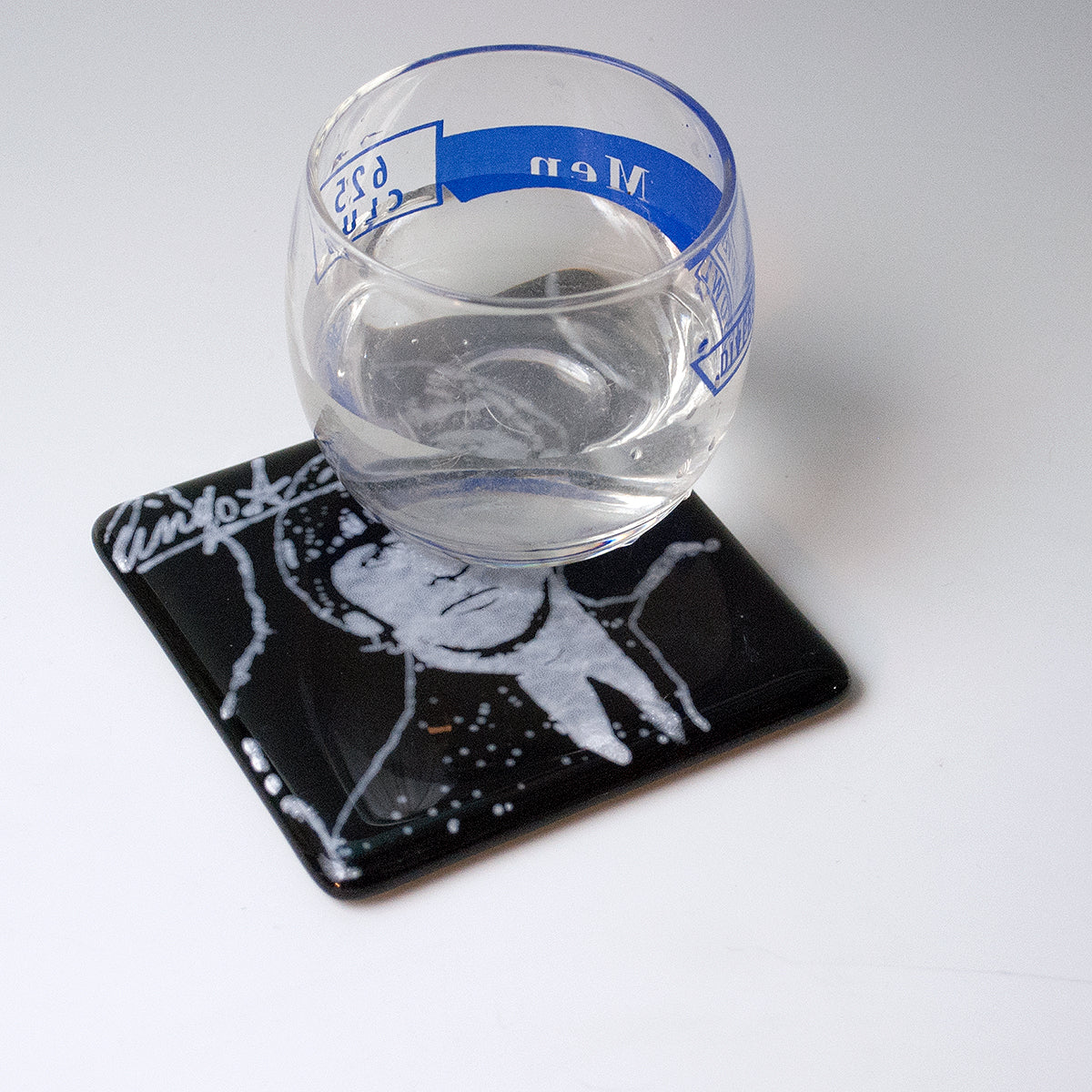 Ringo Starr Fused Glass 4" Single Coaster