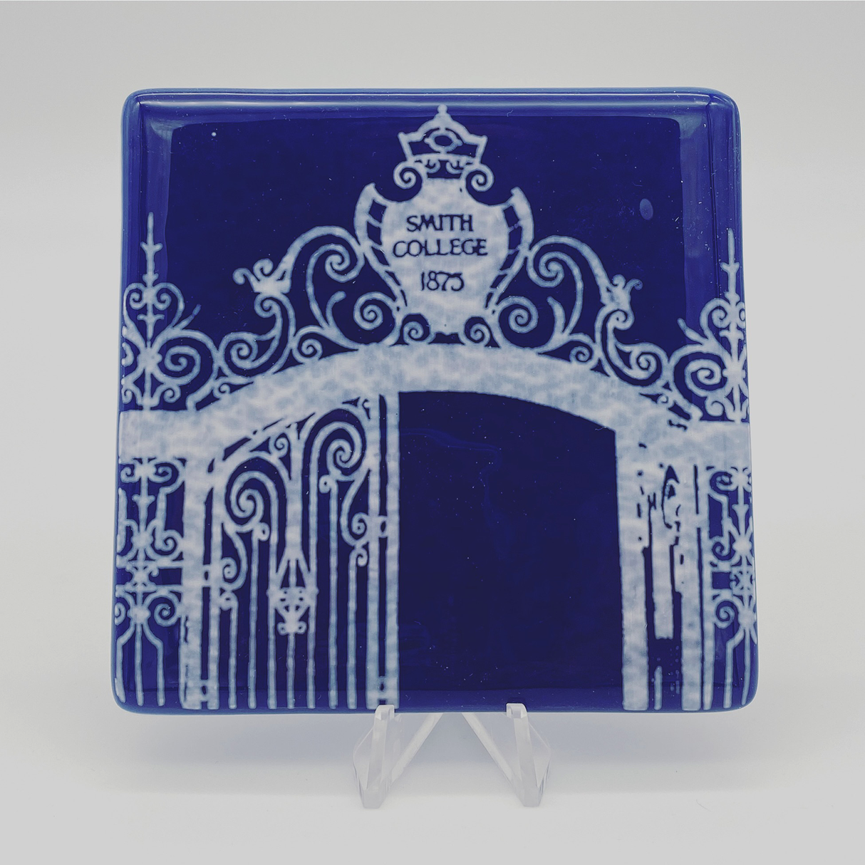 Custom Fused Glass 4" Single Coaster