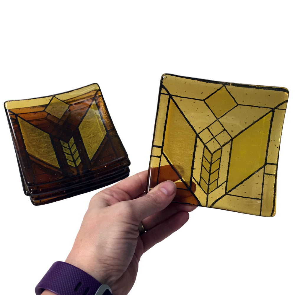 Custom Fused Glass 4.5 Catch-all Dish