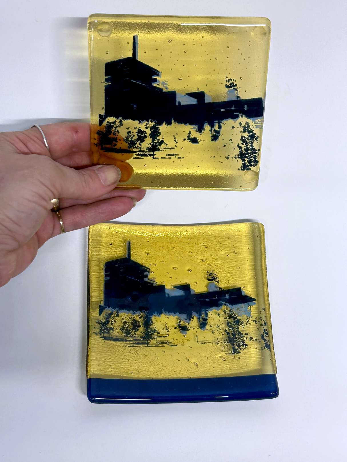 Custom Fused Glass 4.5 Catch-all Dish