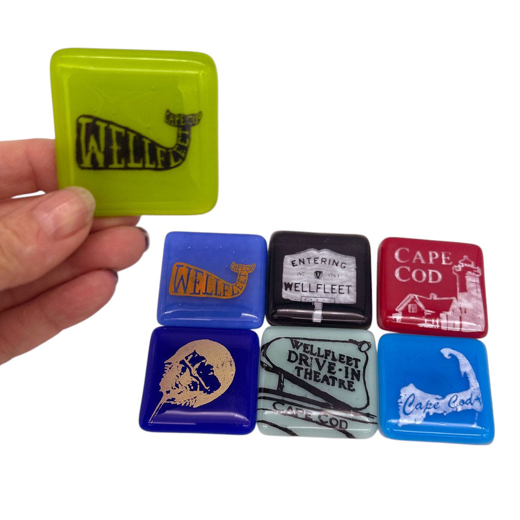 Custom Fused Glass 1.75" Magnet