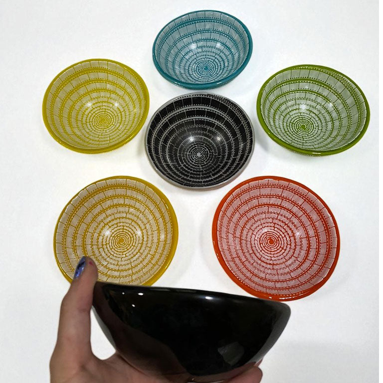 Custom Fused Glass 5" Small Bowl