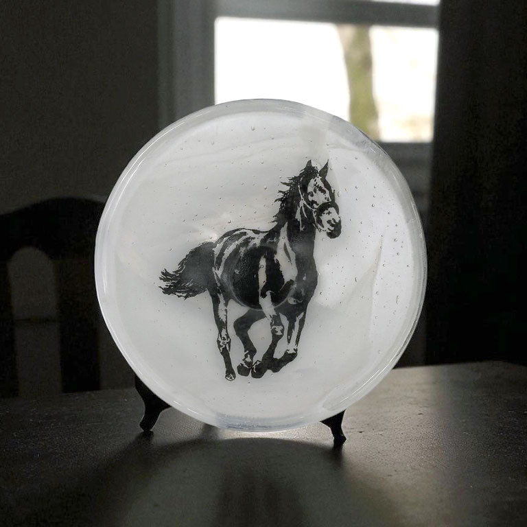 Custom Fused Glass 5" Small Bowl