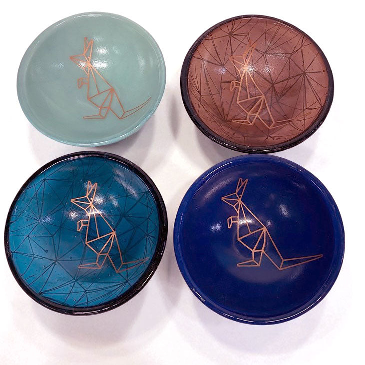 Custom Fused Glass 5" Small Bowl