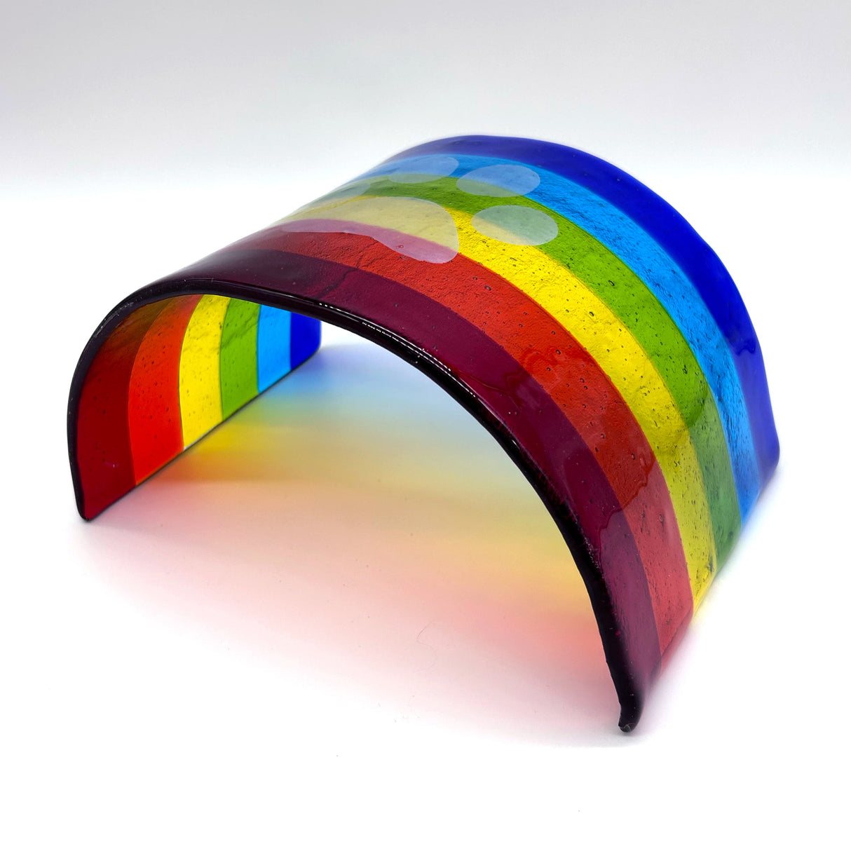 Custom Pawprint Rainbow Bridge Pet Memorial - 3 sizes