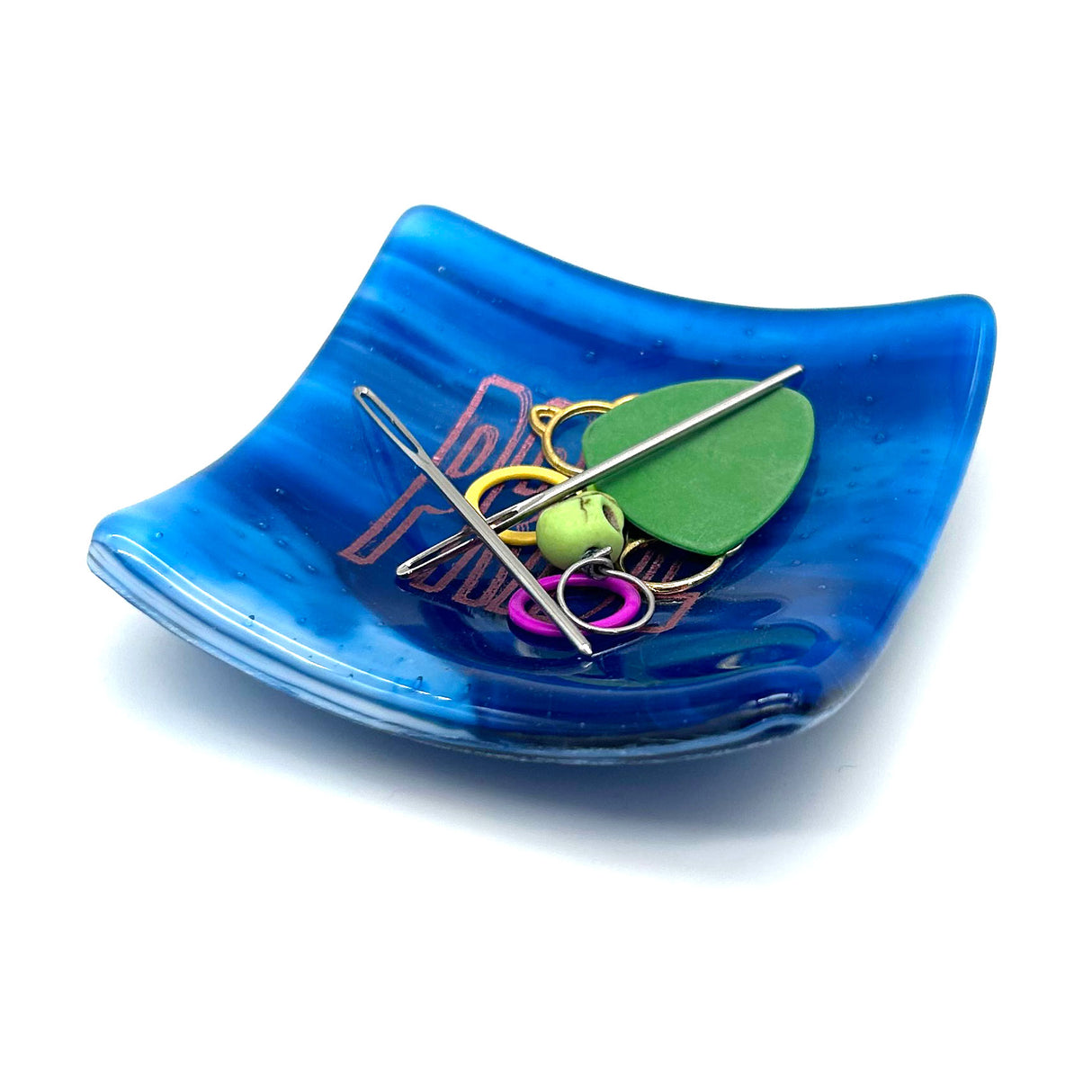 PRIDE Handmade 2.75" Fused Glass Small Dish