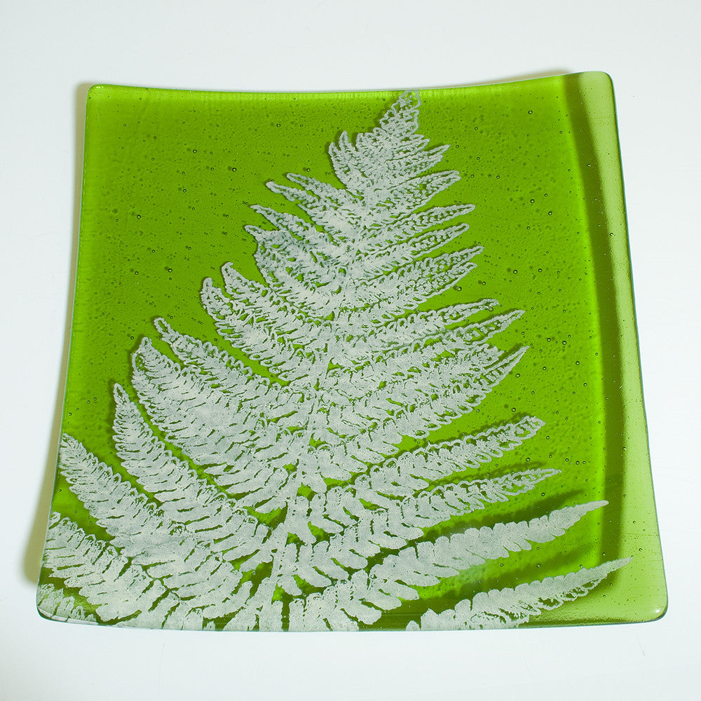Leaves 8" Slumped Platter *discontinued*