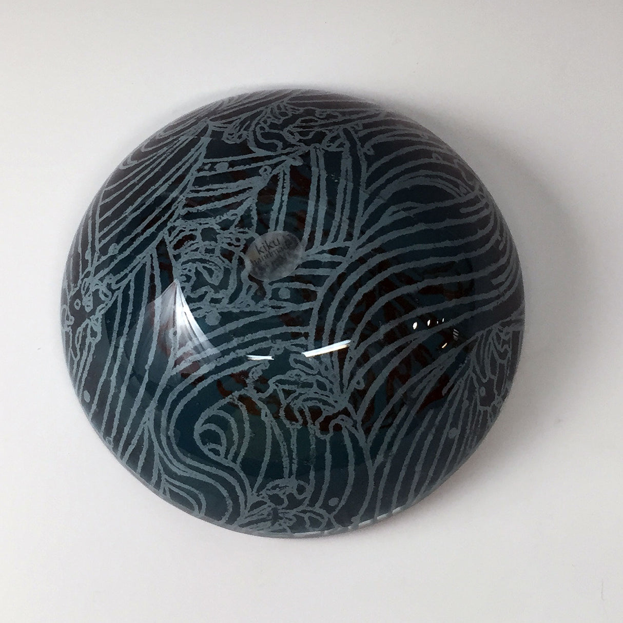 Maryland Crab Fused Glass 5" Small Bowl - made to order