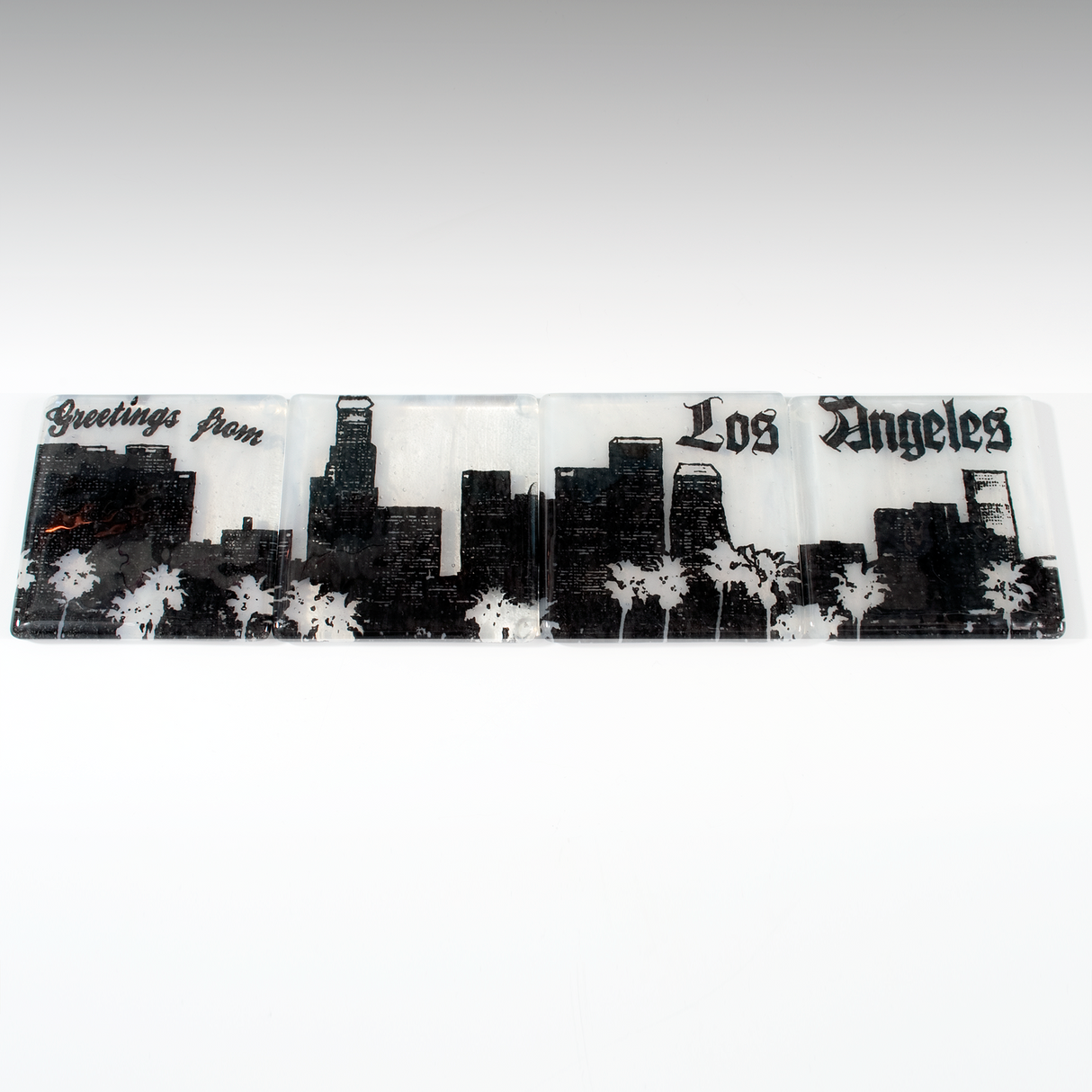 Los Angeles Skyline Coaster 4-Pack MADE TO ORDER