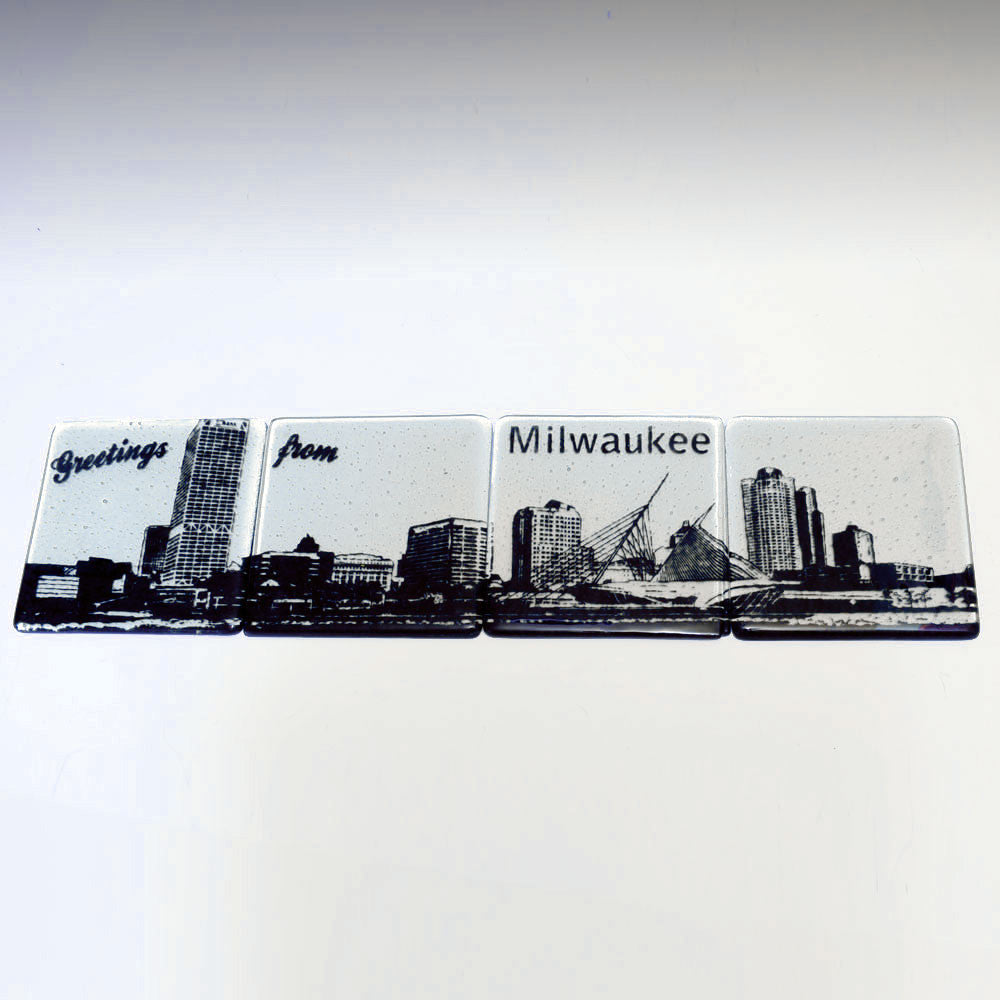 Milwaukee Skyline Coaster 4-Pack MADE TO ORDER