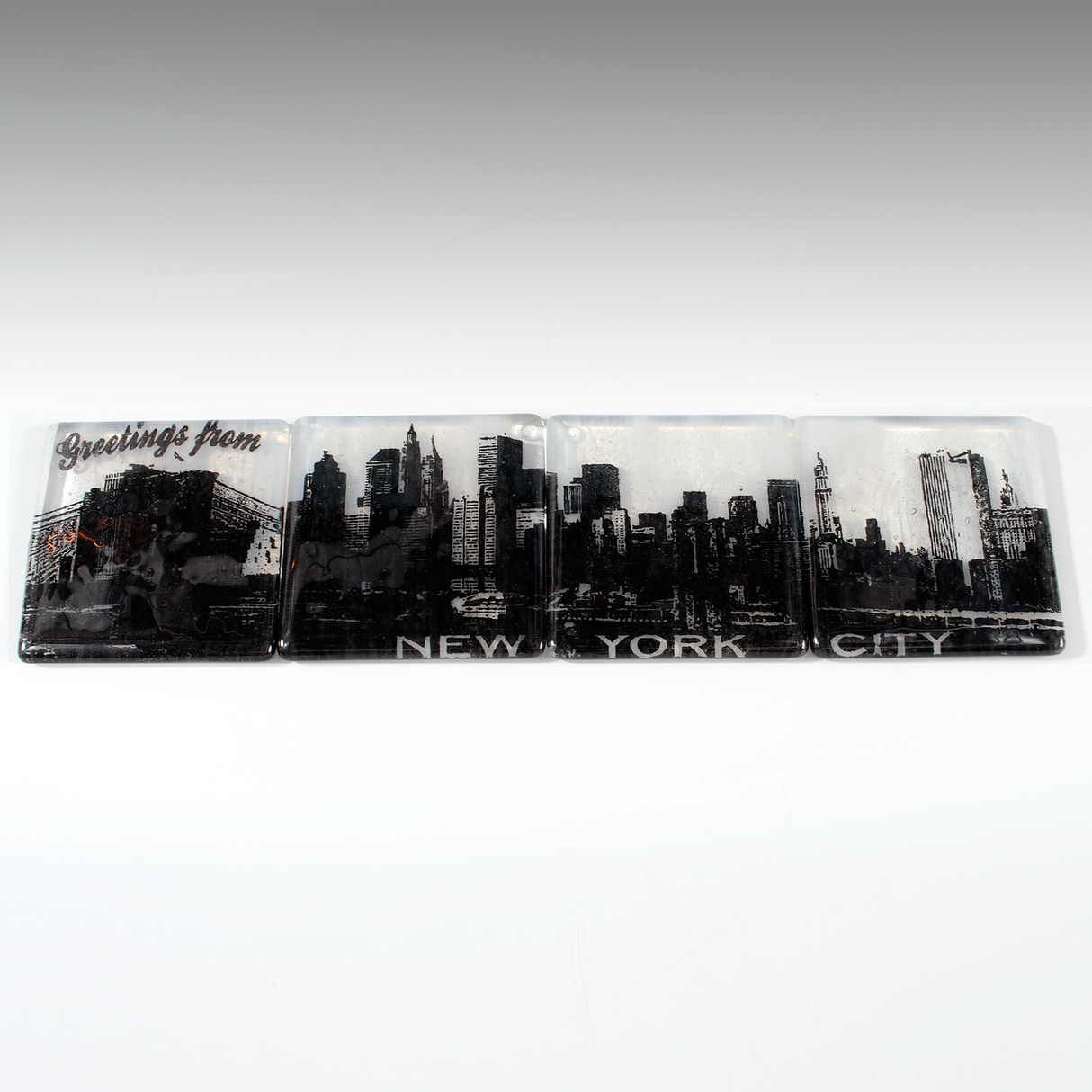 New York City Skyline Coaster 4-Pack MADE TO ORDER