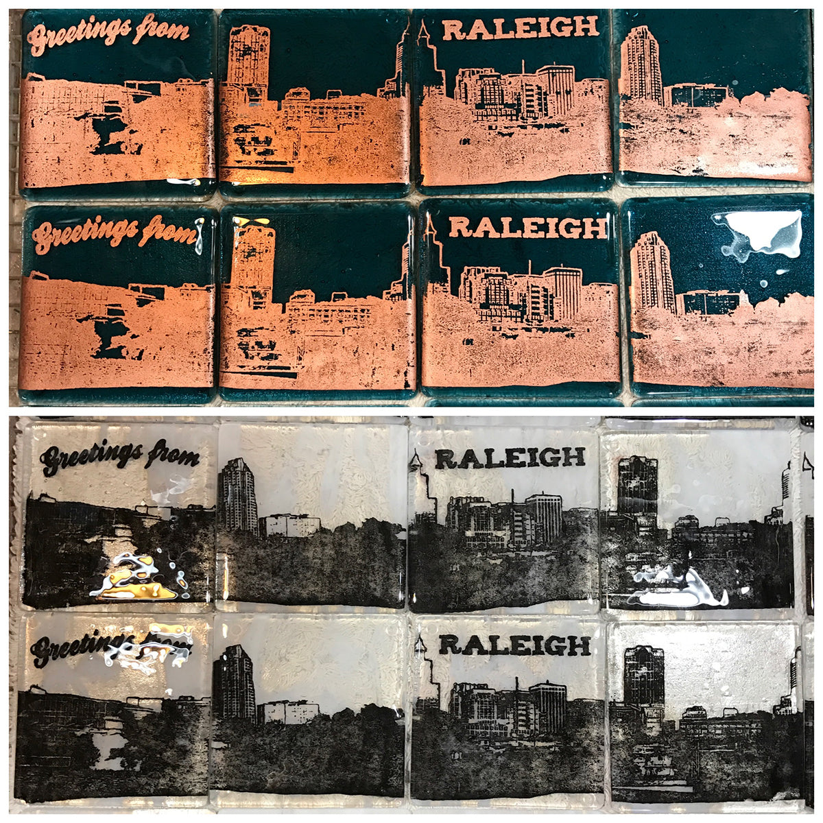 Raleigh Skyline Coaster 4-Pack - made to order