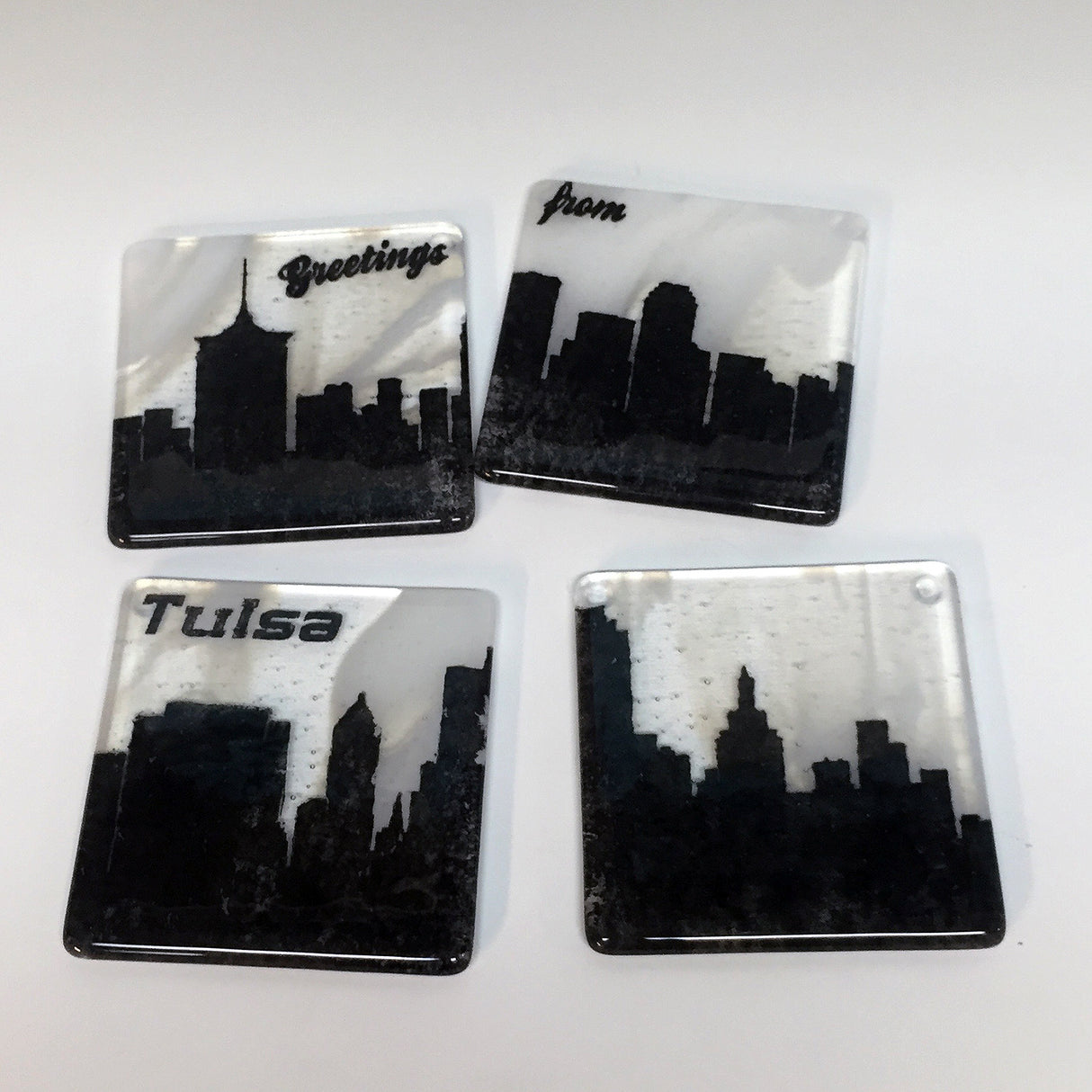 Tulsa Skyline Coaster 4-Pack MADE TO ORDER