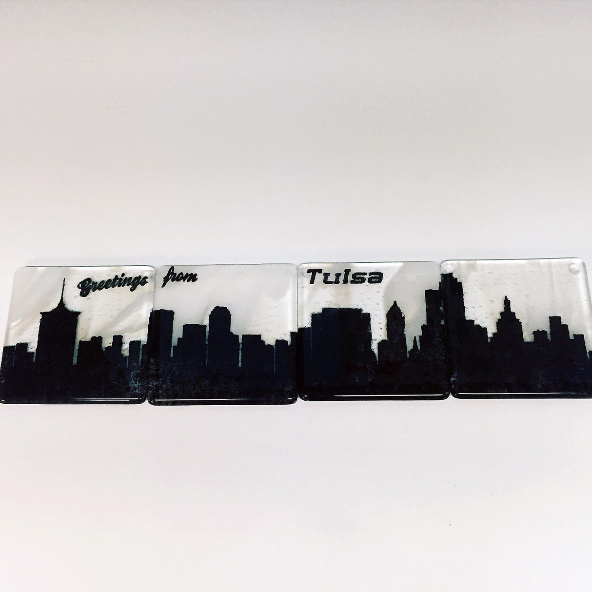 Tulsa Skyline Coaster 4-Pack MADE TO ORDER