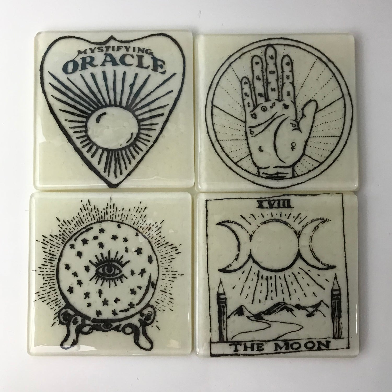 Witchy Coaster 4-pack Series 1