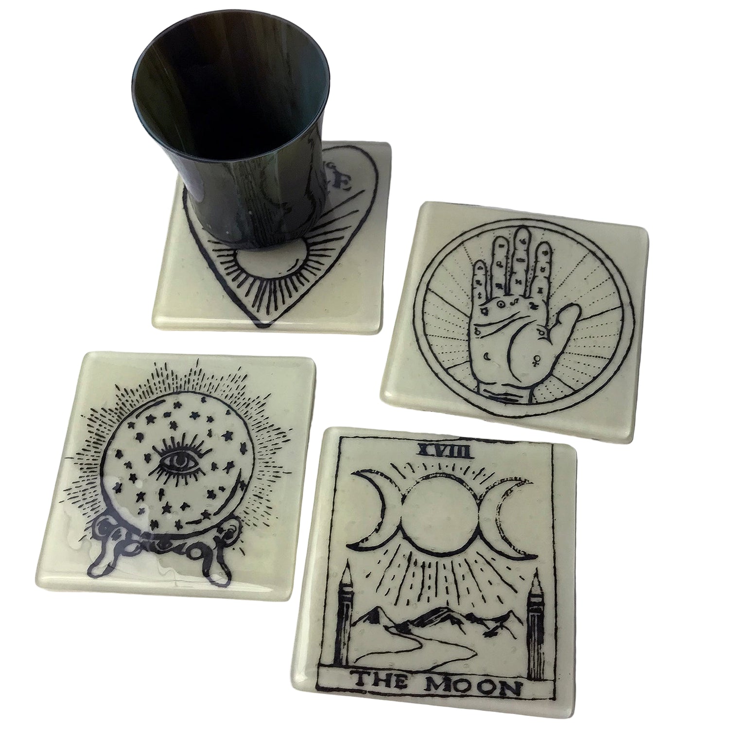Witchy Coaster 4-pack Series 1