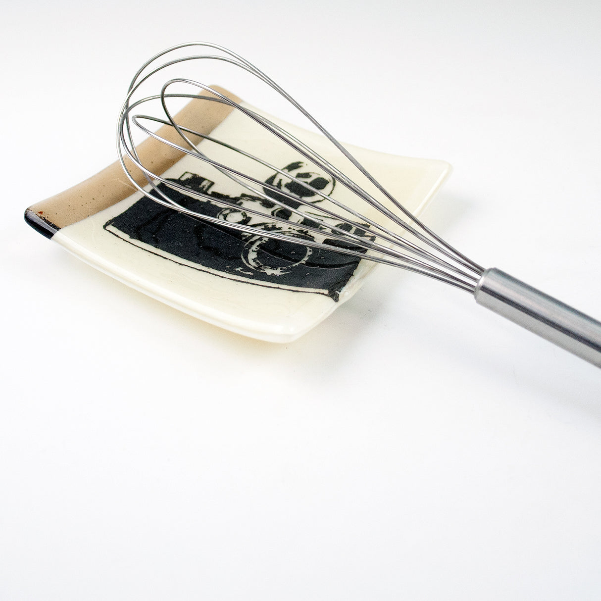 Camera 4.5" Handmade Fused Glass Catch-all Dish