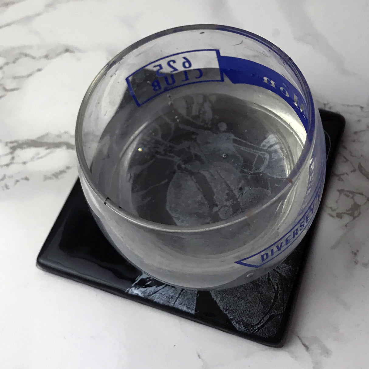 Louis Armstrong Fused Glass 4" Single Coaster