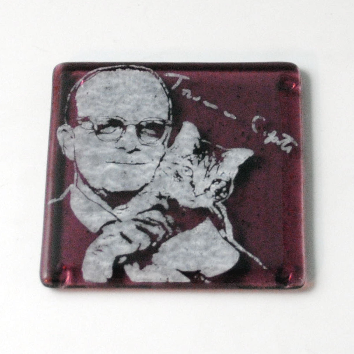 Truman Capote Single Coaster