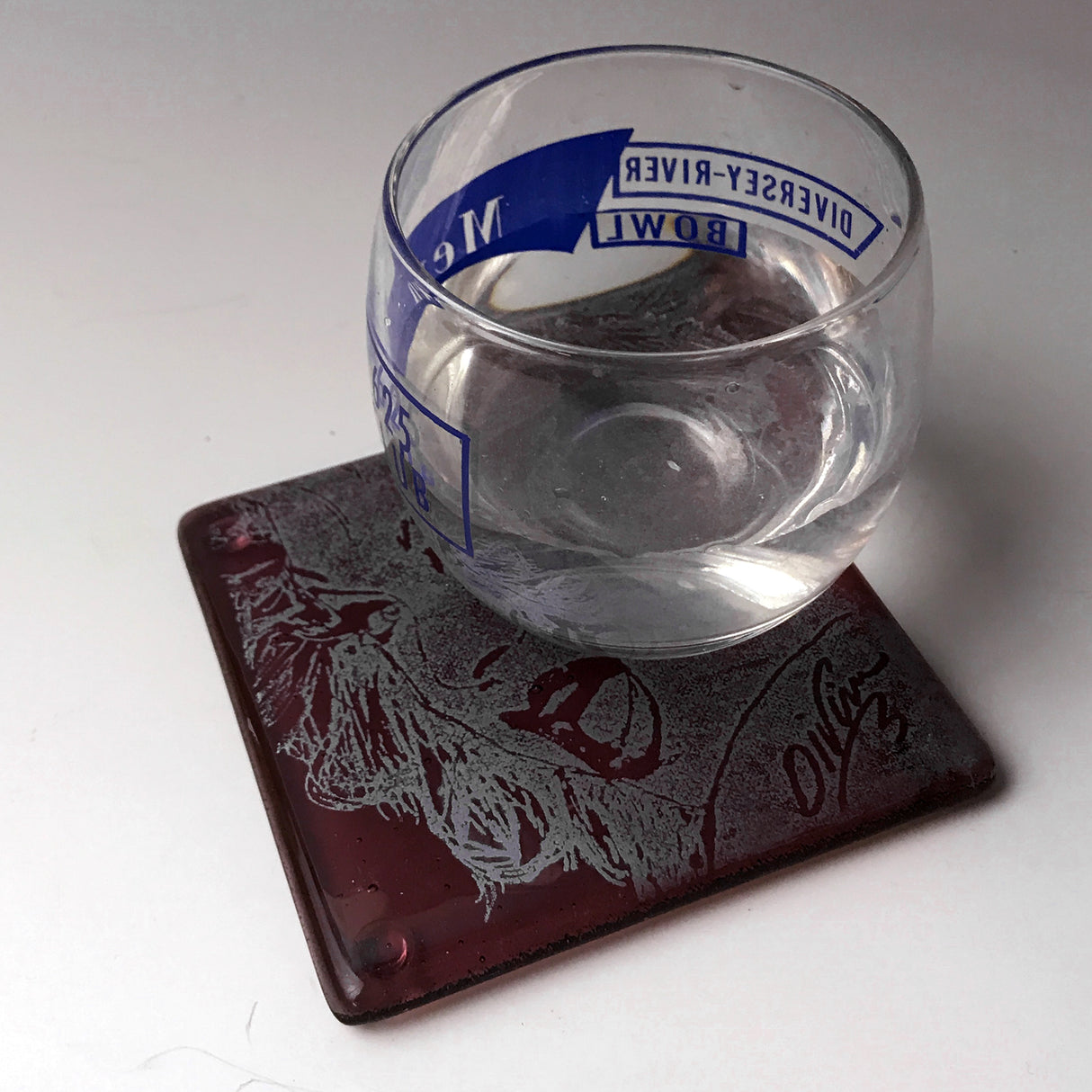 Divine Fused Glass 4" Single Coaster