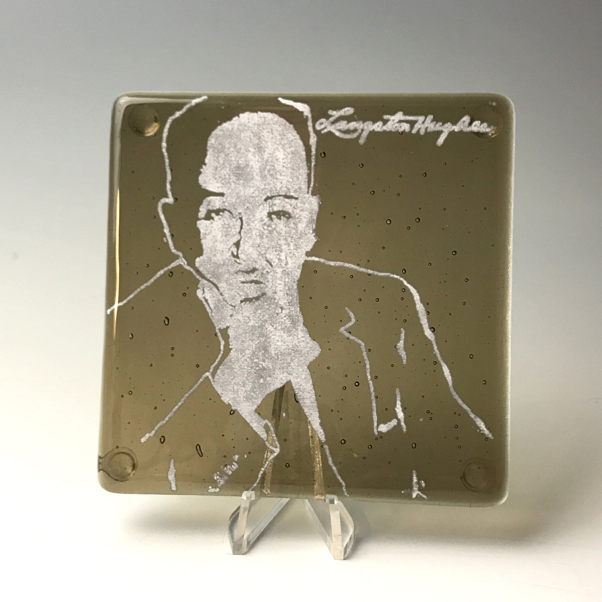 Langston Hughes Single Coaster