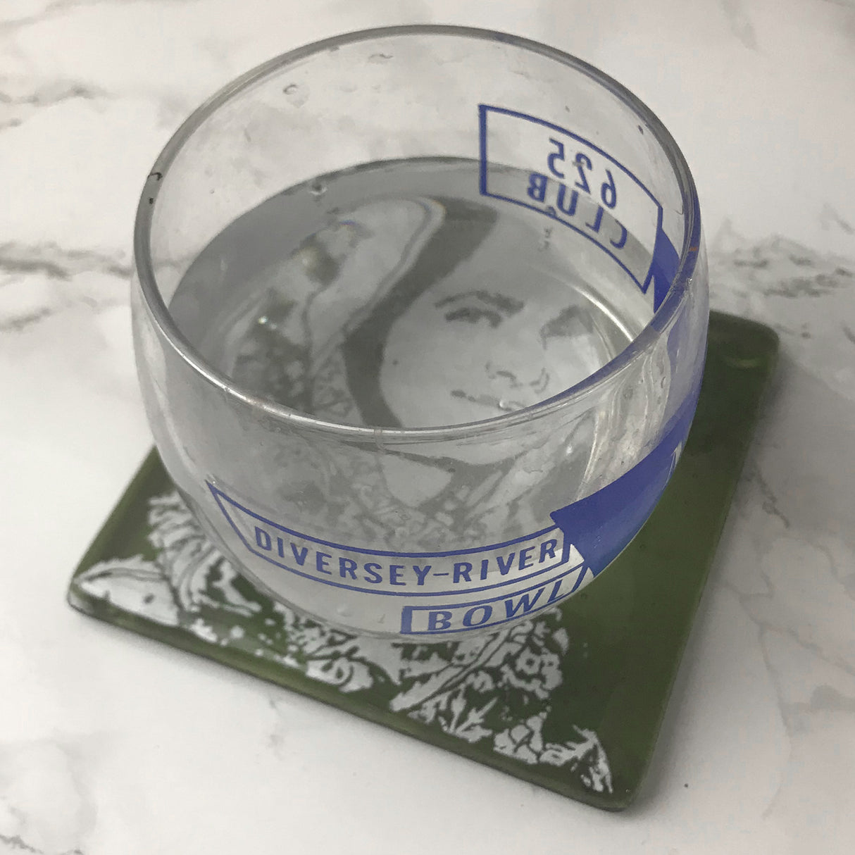 Malala Yousafzai Fused Glass 4" Single Coaster