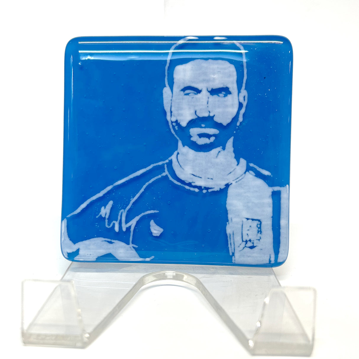 Roy Kent from Ted Lasso | Brett Goldstein 4" Single Coaster