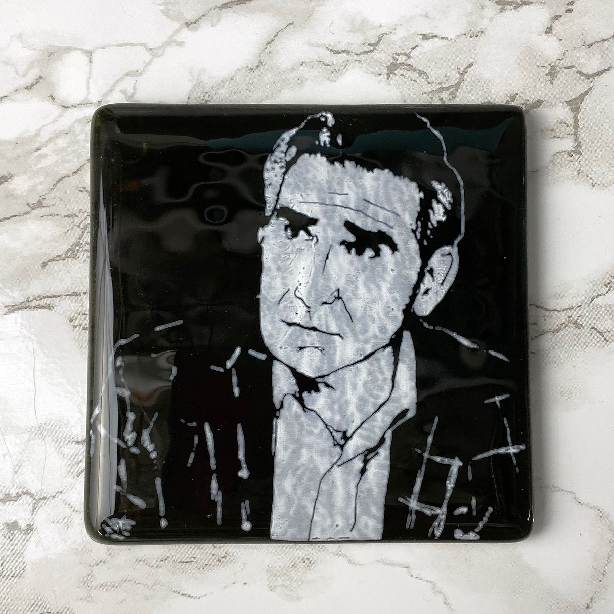 Schitt's Creek Fused Glass 4" Coaster 4-pack