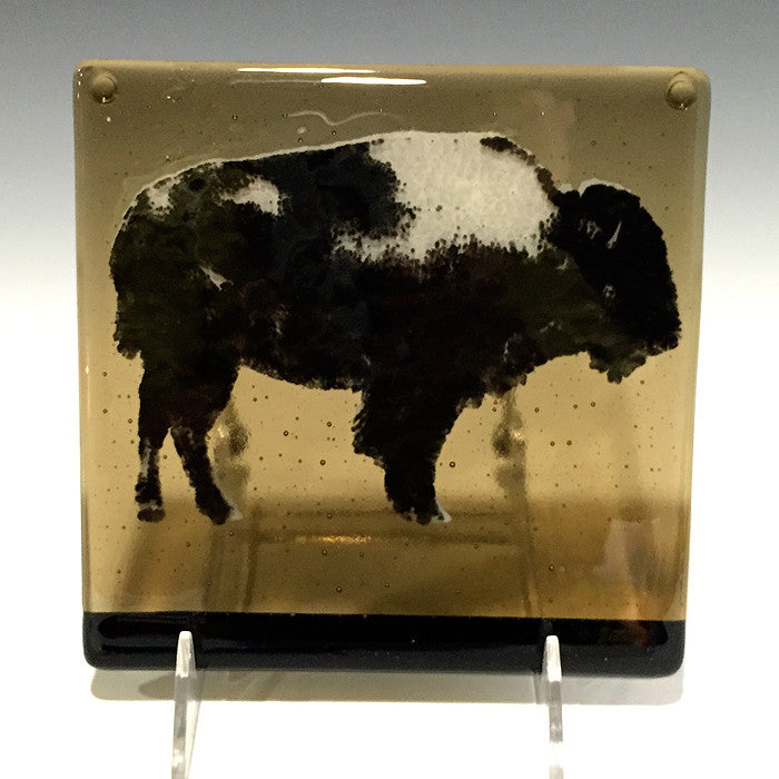 Custom Fused Glass 6" Trivet