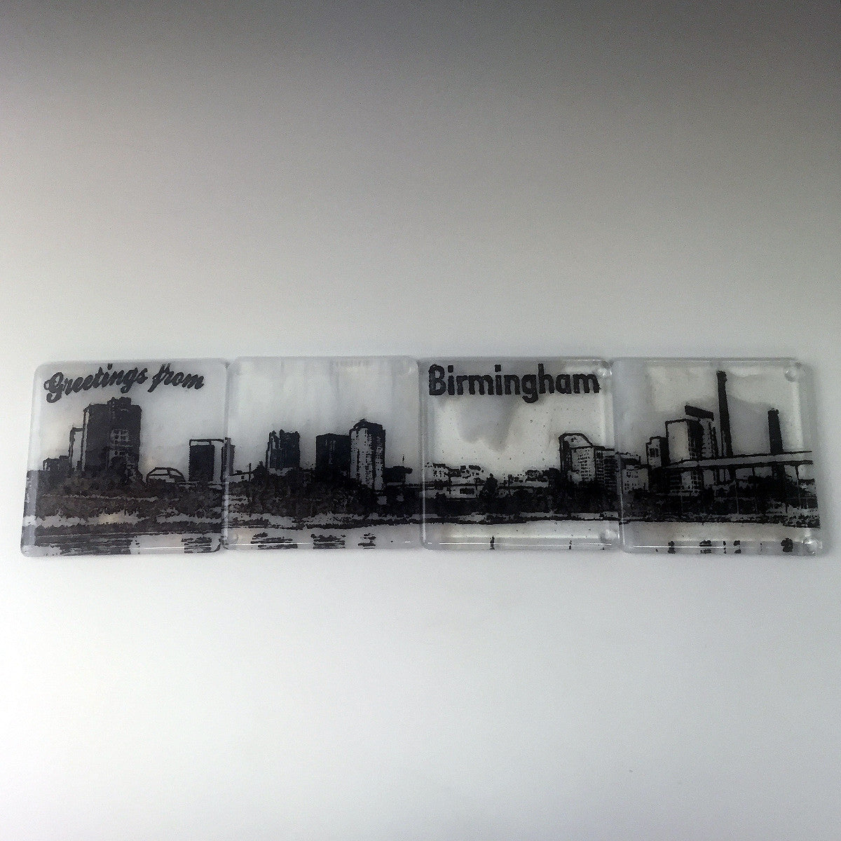 Birmingham Skyline Coaster 4-Pack MADE TO ORDER