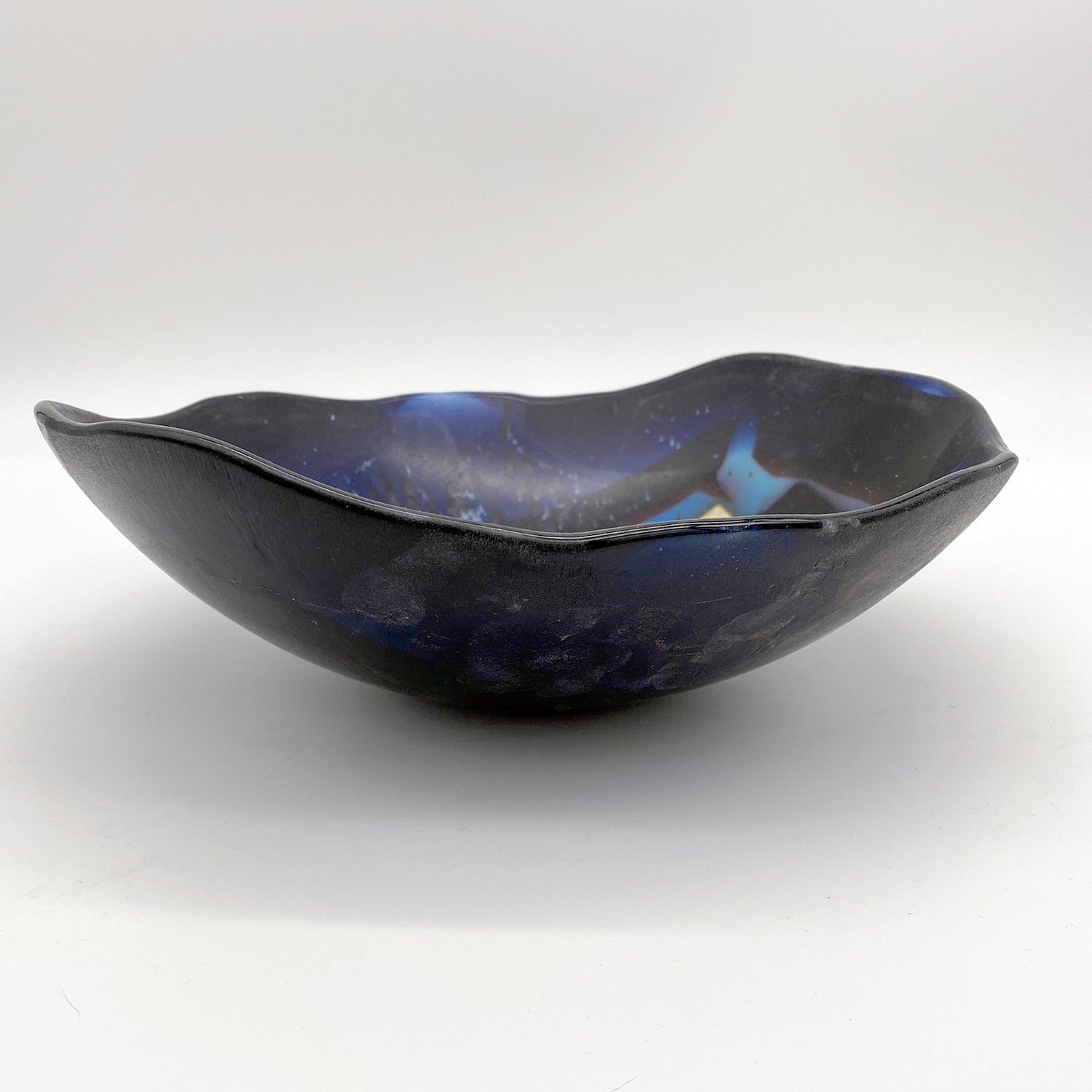 Large Bowl - One of a Kind, Deep Blues
