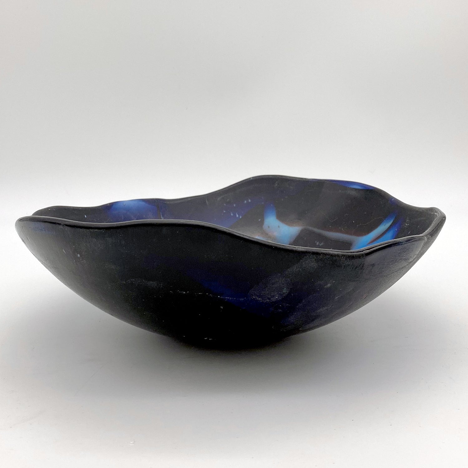Large Bowl - One of a Kind, Deep Blues