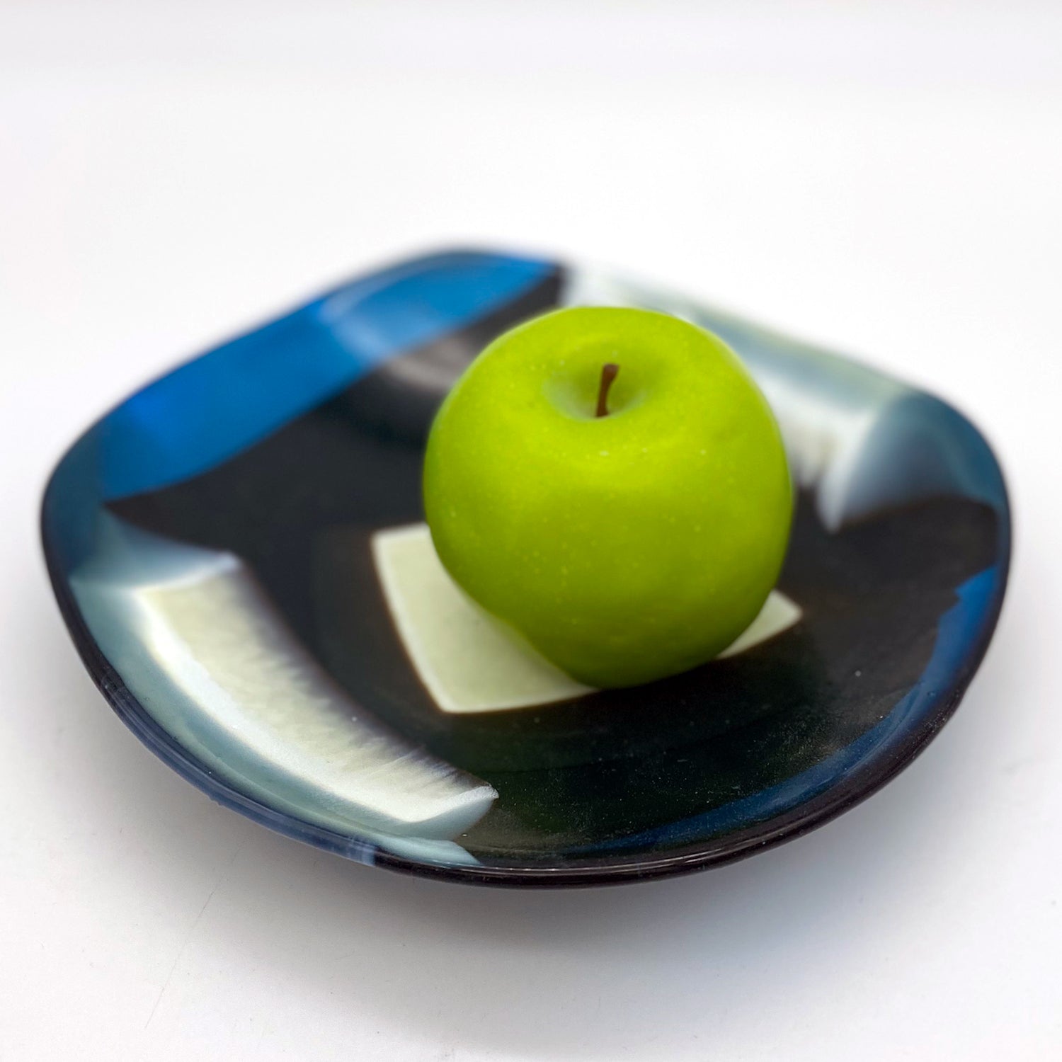 Medium Bowl - One of a Kind, Cobalt-Blue-Ivory