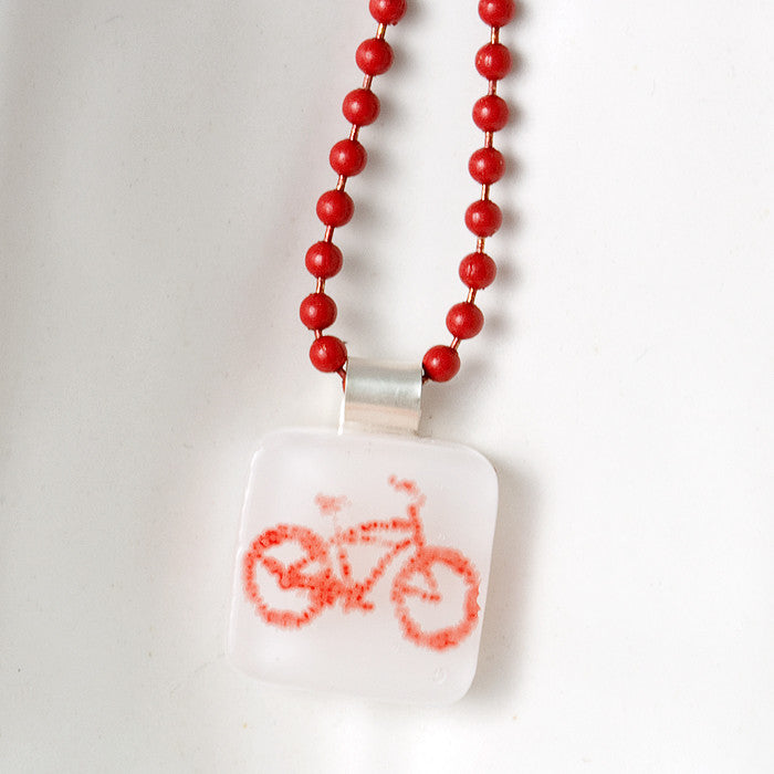 Bike Mini Necklace