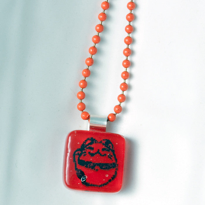Lucky Cat Mini Necklace