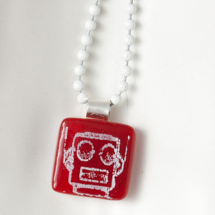 Robot Mini Necklace