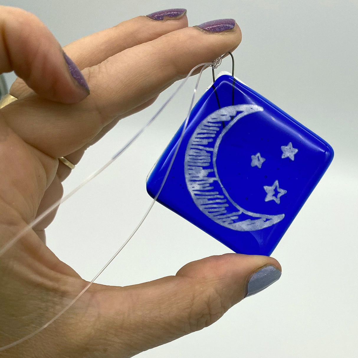 Half Moon Single Sun Catcher