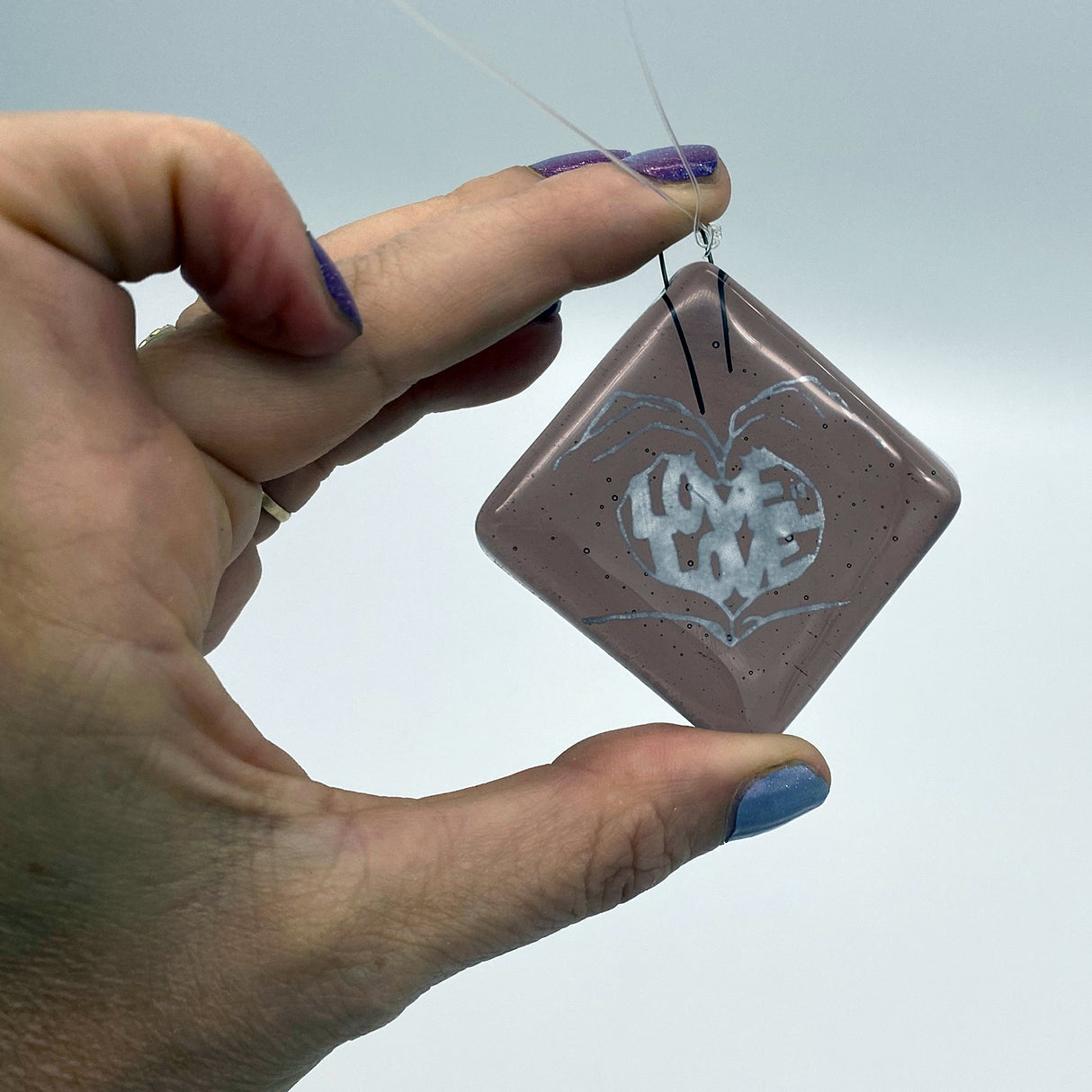 Love is Love Single Sun Catcher