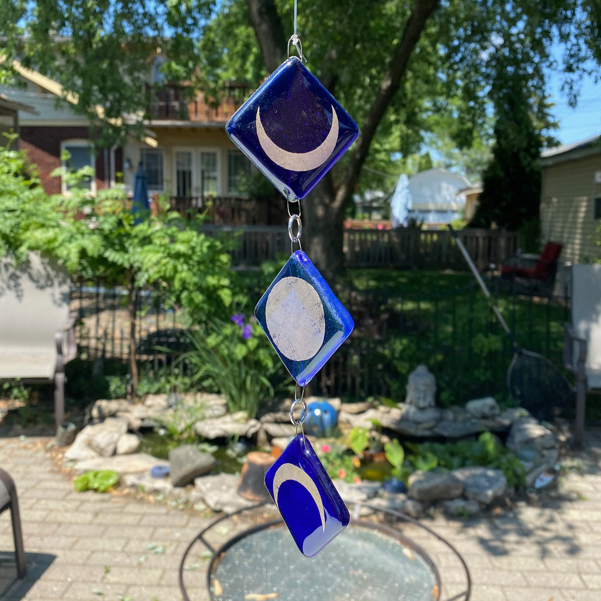3 Moon Phases Sun Catcher